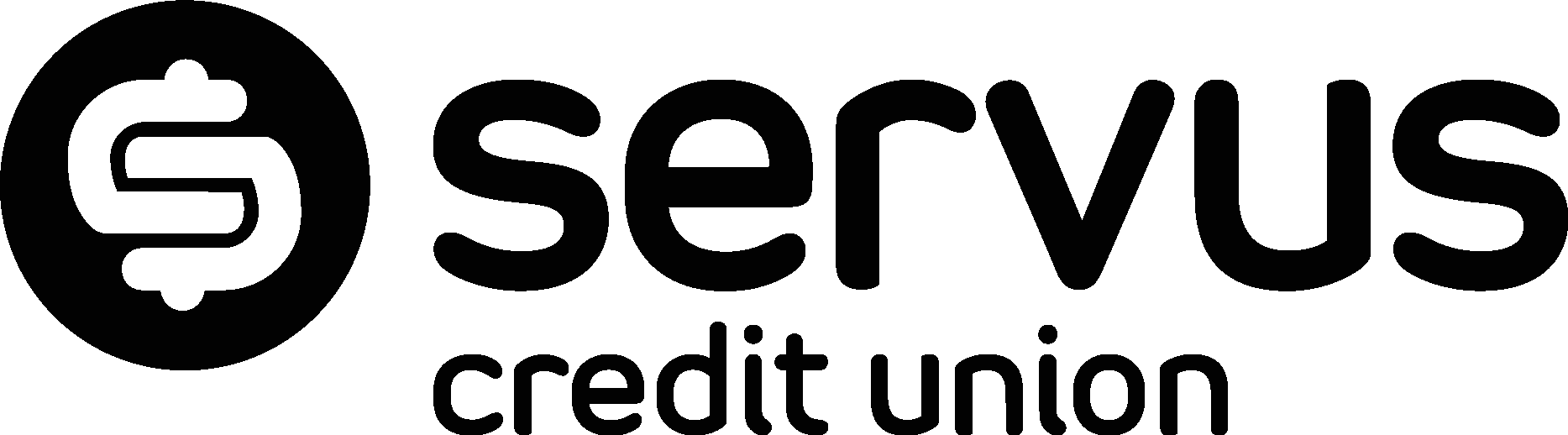 Servus Credit Union Black Logo Vector Logo